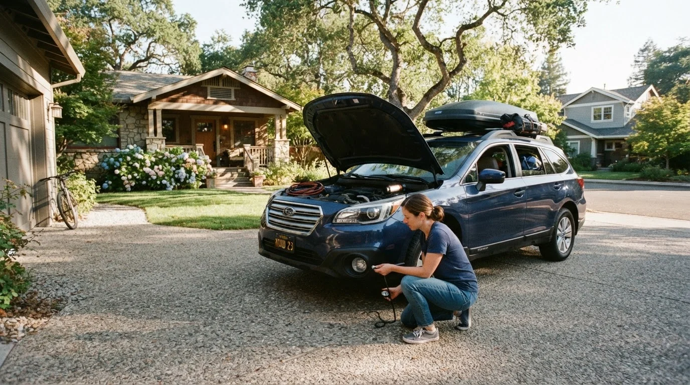 Before Every Long Road Trip: A Pre-Drive Vehicle Safety Walkthrough