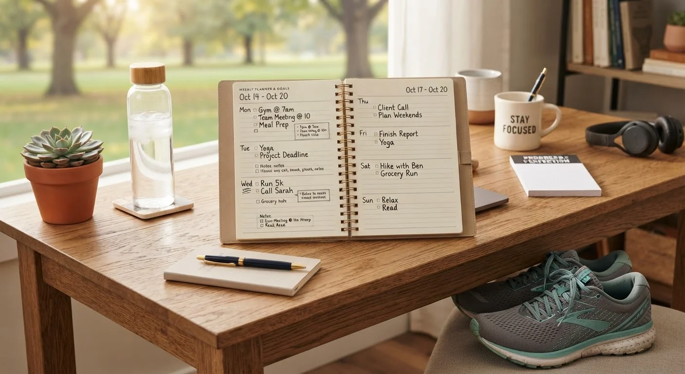 Building a Weekly Workout Schedule That You'll Actually Stick To