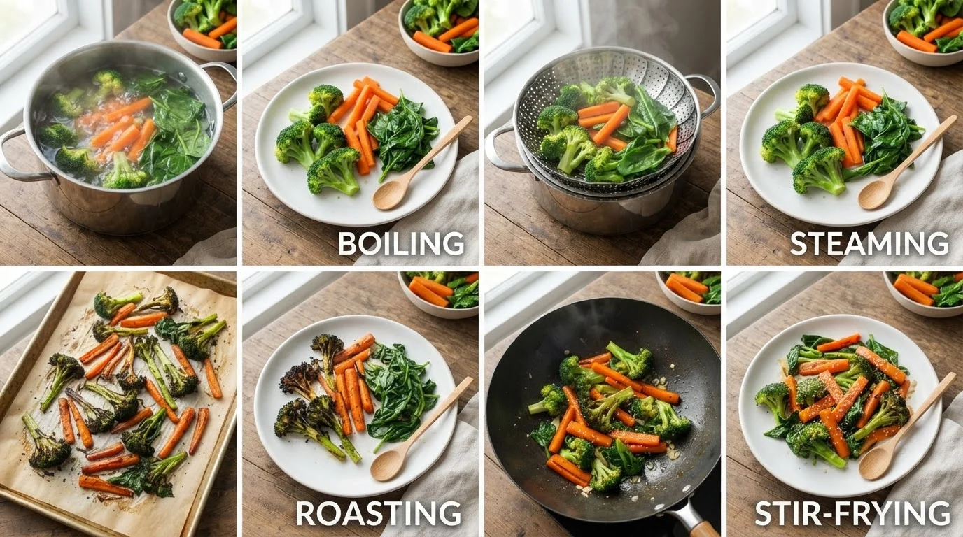 How Different Cooking Methods Change the Nutritional Value of Food