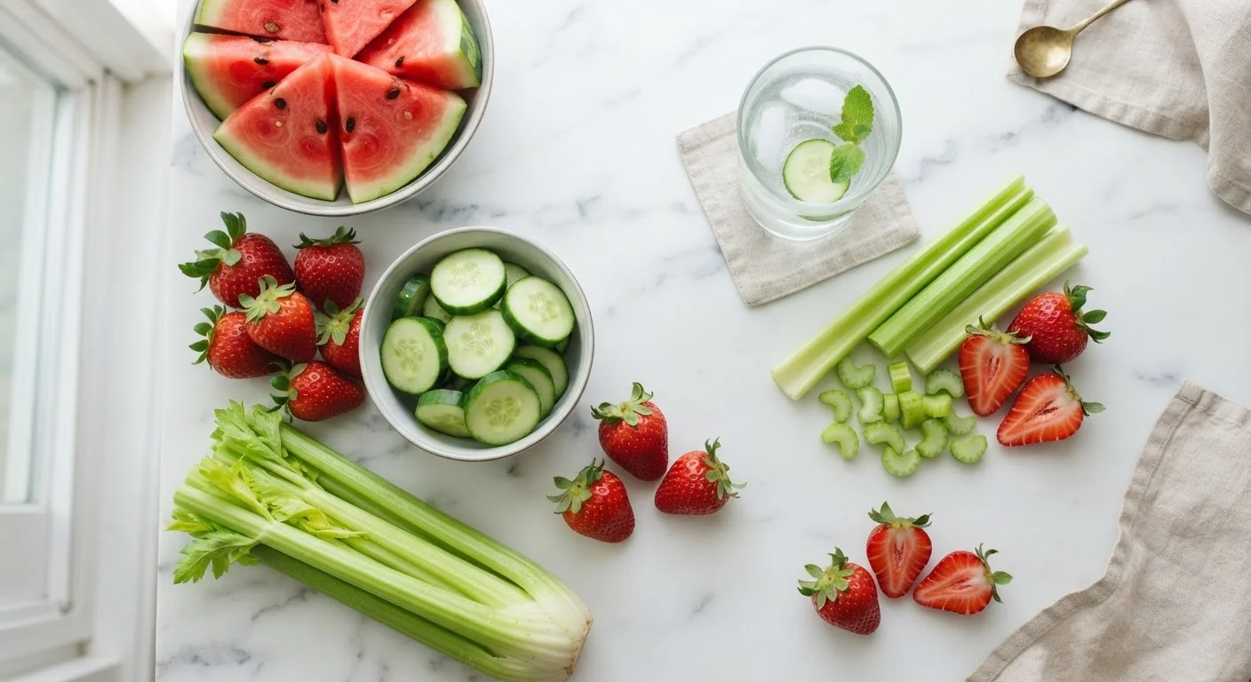 Hydration and Food: How Much of Your Water Intake Comes from Eating