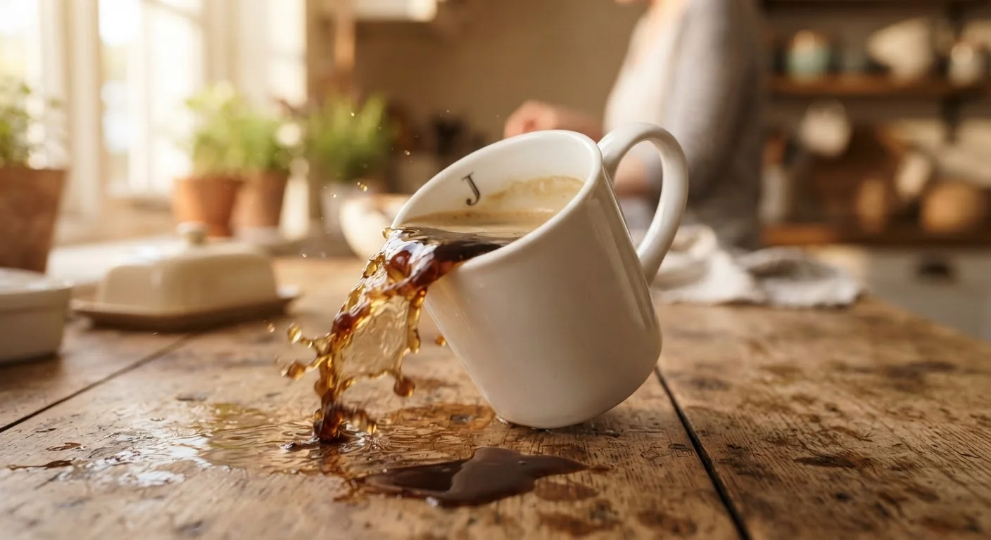 Inertia in Your Daily Life: Why Coffee Spills When You Stop Short