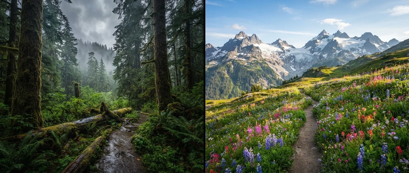 Pacific Northwest vs. Mountain West: Two Very Different Versions of the American Outdoors