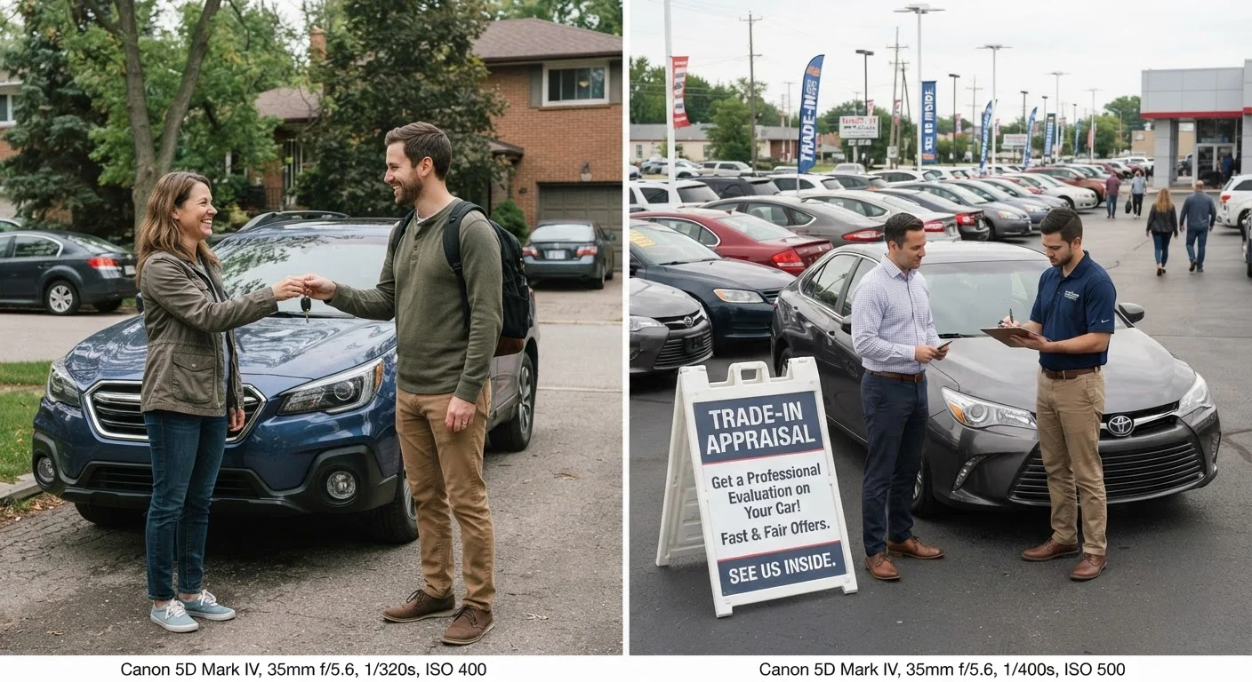 Private Party Sale vs. Dealership Trade-In: Weighing Your Options
