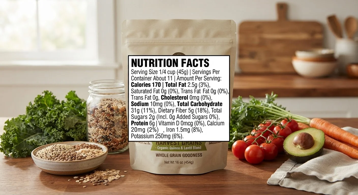 Reading a Nutrition Facts Label Without Getting Confused