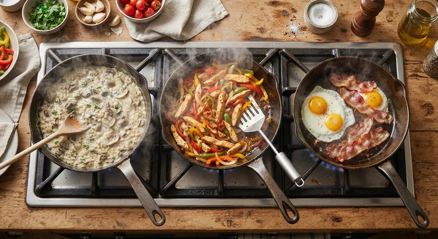 Sautéing, Pan-Frying, and Stir-Frying Are Not the Same Thing