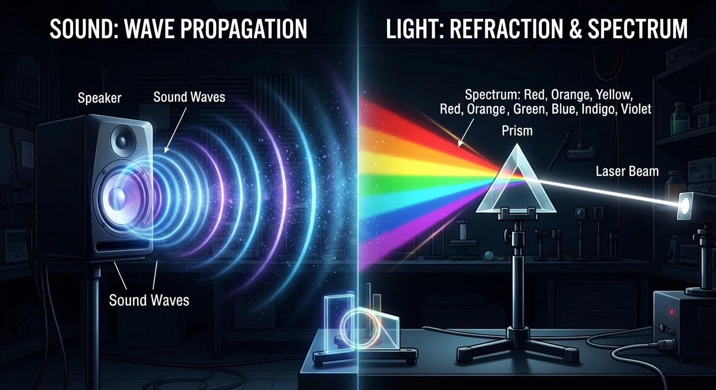 Sound Waves vs. Light Waves: Two Very Different Ways Energy Travels