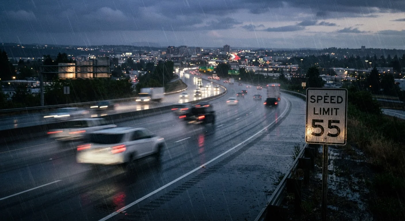 Speed Limits, Road Conditions, and the Gap Between Legal and Safe