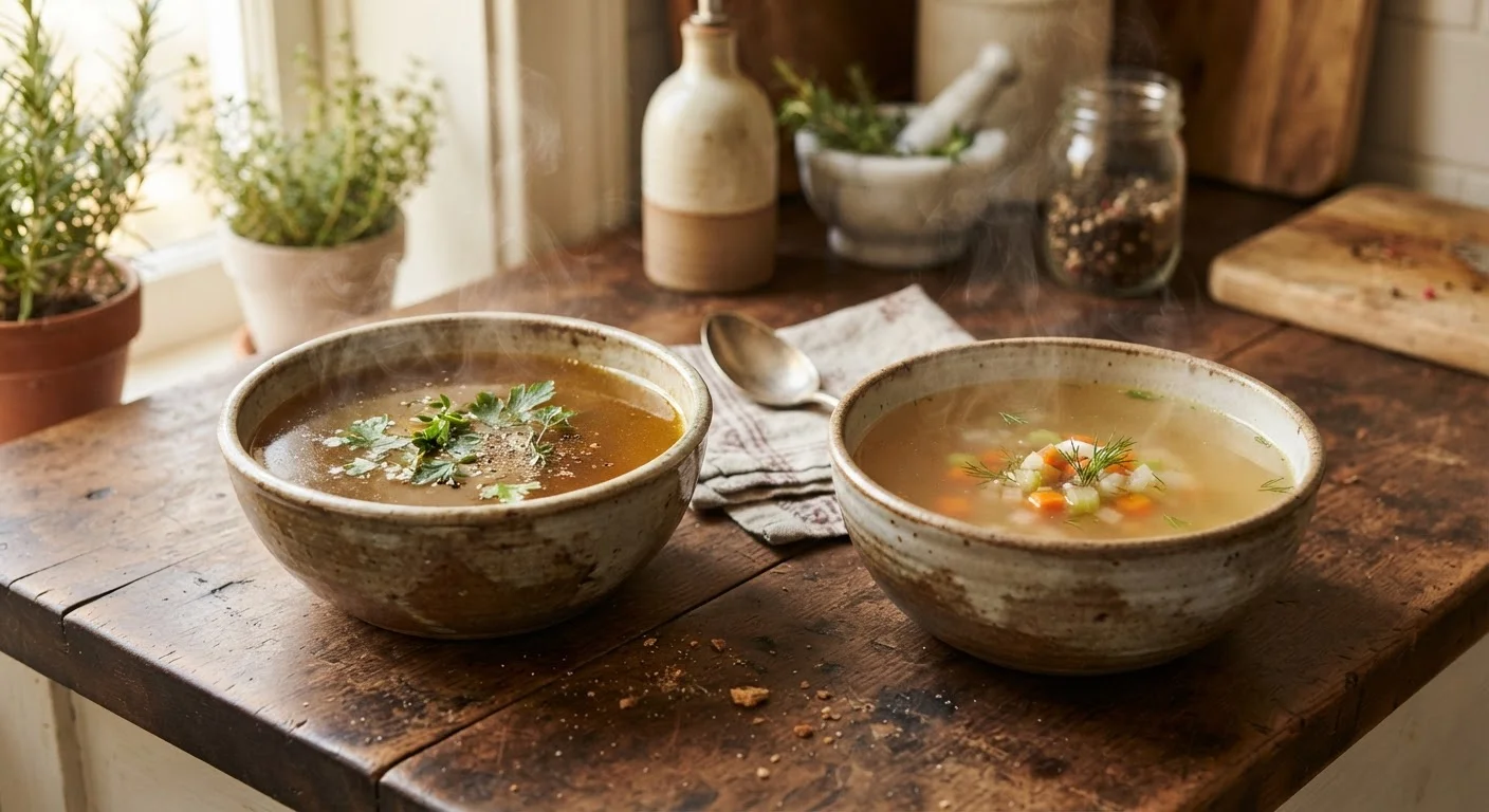 Stock vs. Broth: What the Difference Means for Your Cooking