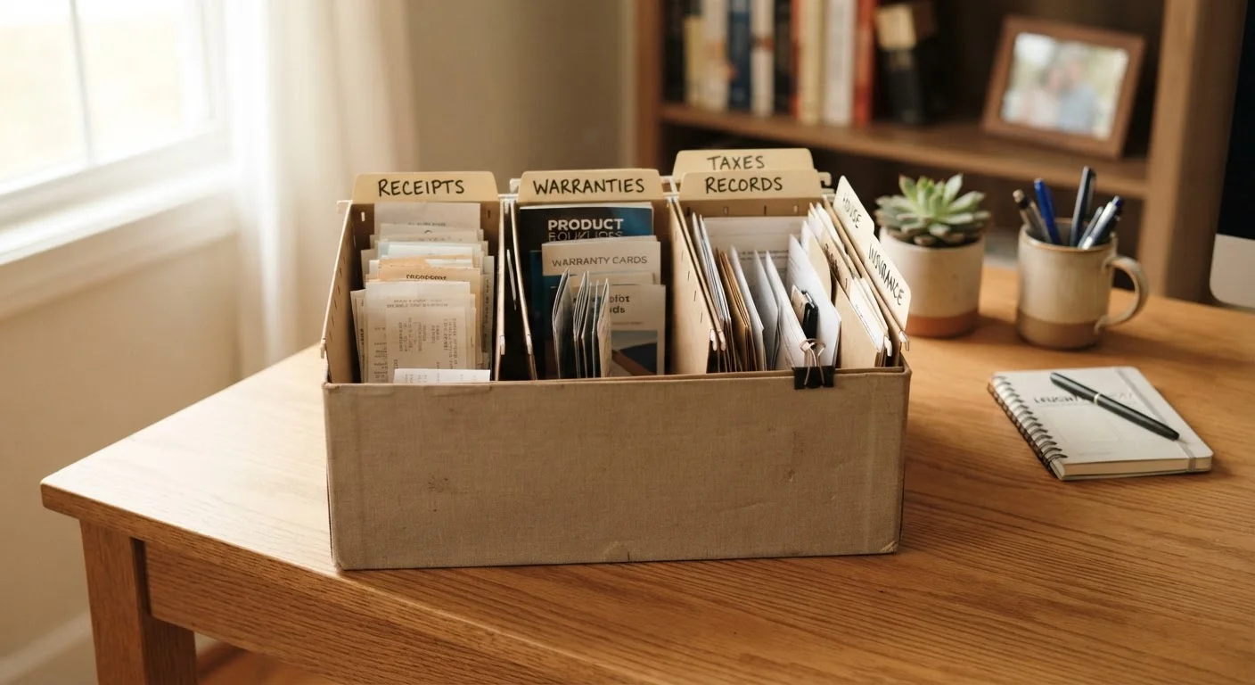 The Paper Trail That Protects You: Receipts, Warranties, and Records Worth Keeping