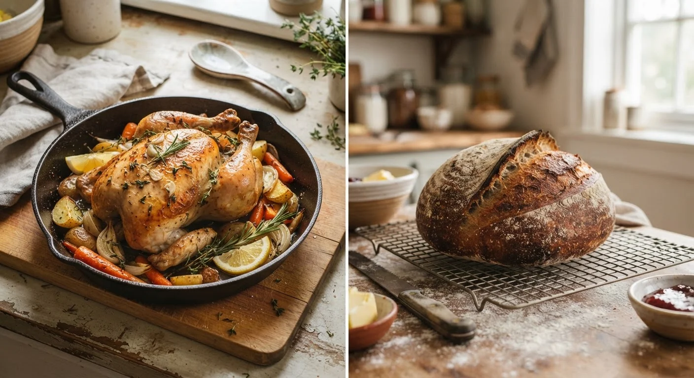 The Real Difference Between Baking and Roasting