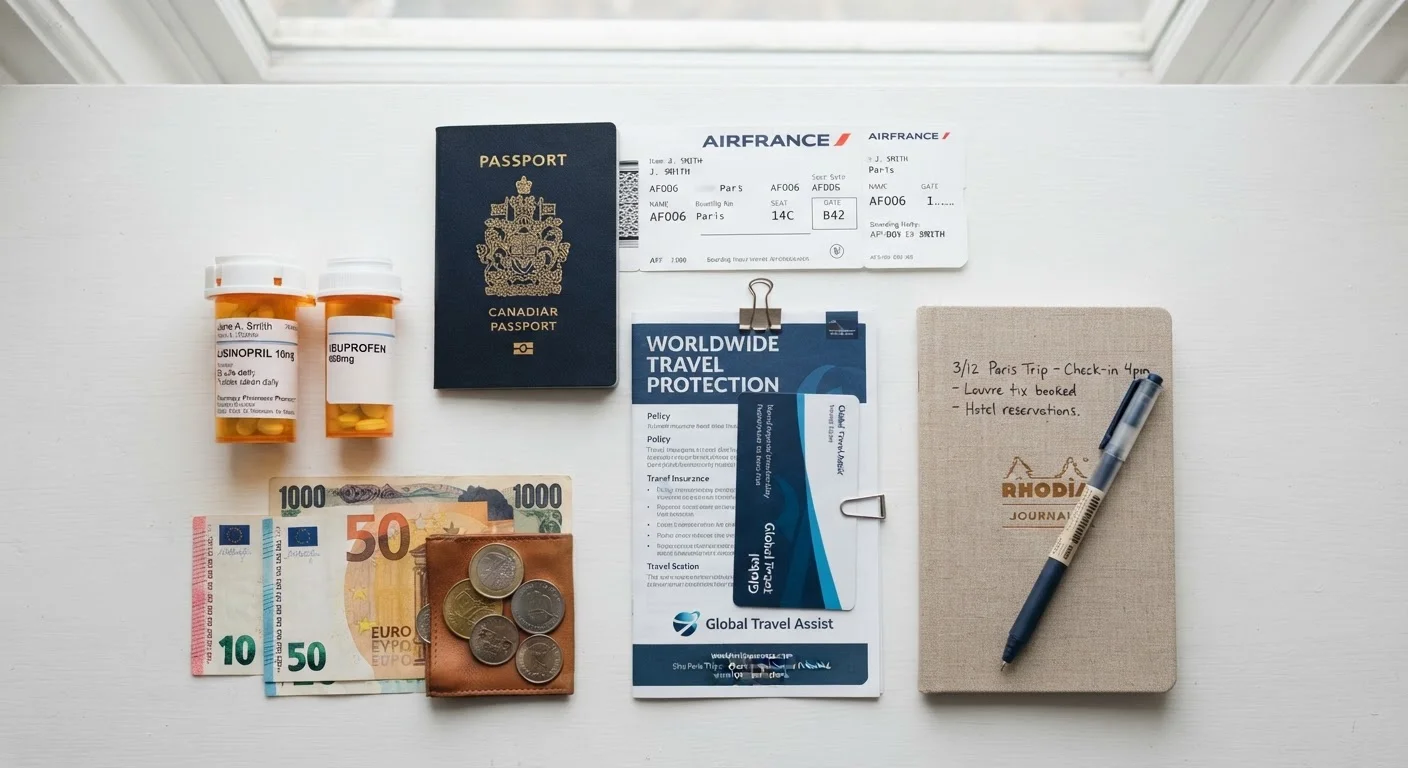 The Traveler's Pre-Departure Checklist: Documents, Health, and Logistics