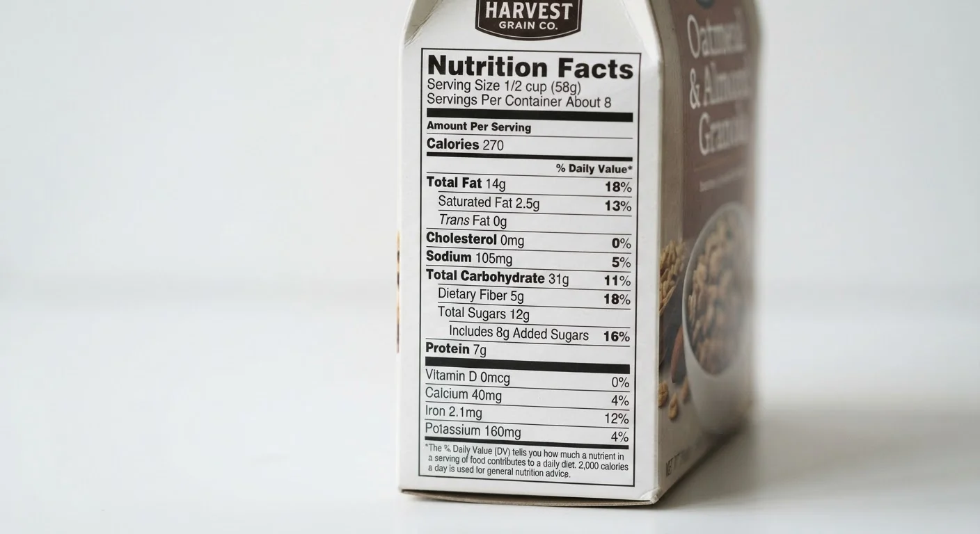 What a Nutrition Label Is Actually Telling You