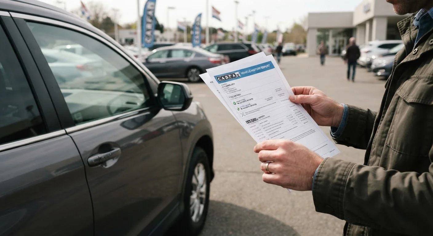 What a Vehicle History Report Actually Tells You