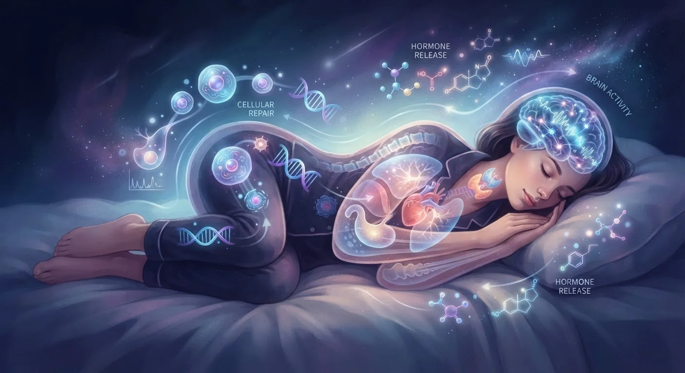 What Happens to Your Body During Sleep, Hour by Hour