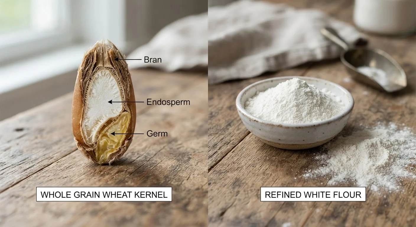 Whole Grains vs. Refined Grains: What Changes When Wheat Gets Processed